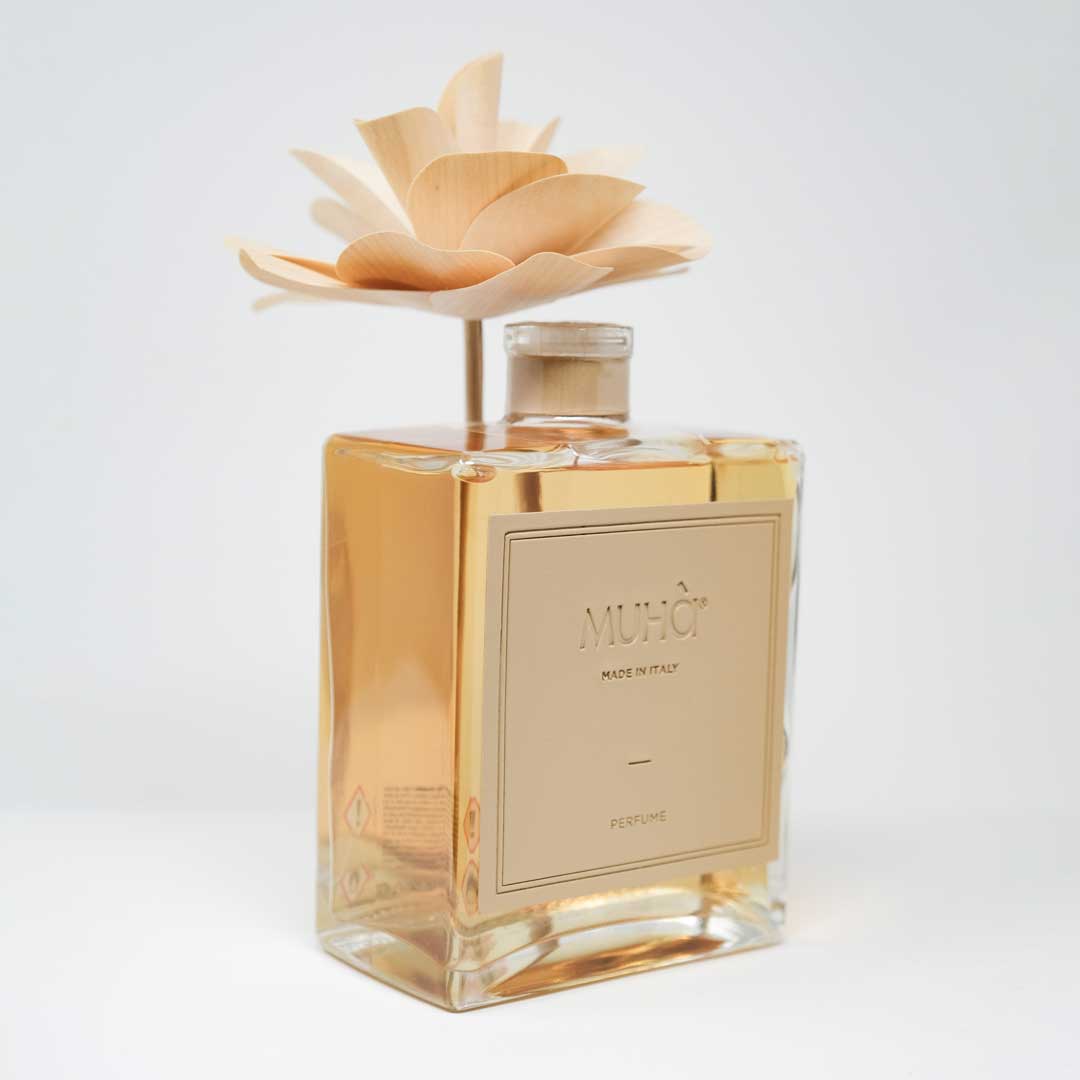 Muhà - Profumatore d'ambiente Flower Diffuser vaniglia e ambra pura 500 ml