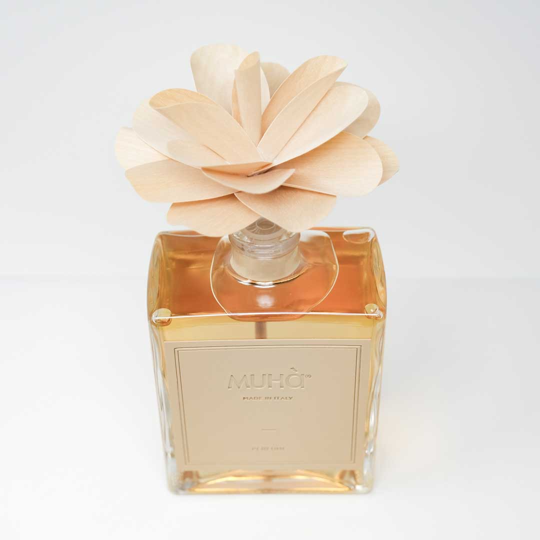 Muhà - Profumatore d'ambiente Flower Diffuser vaniglia e ambra pura 500 ml