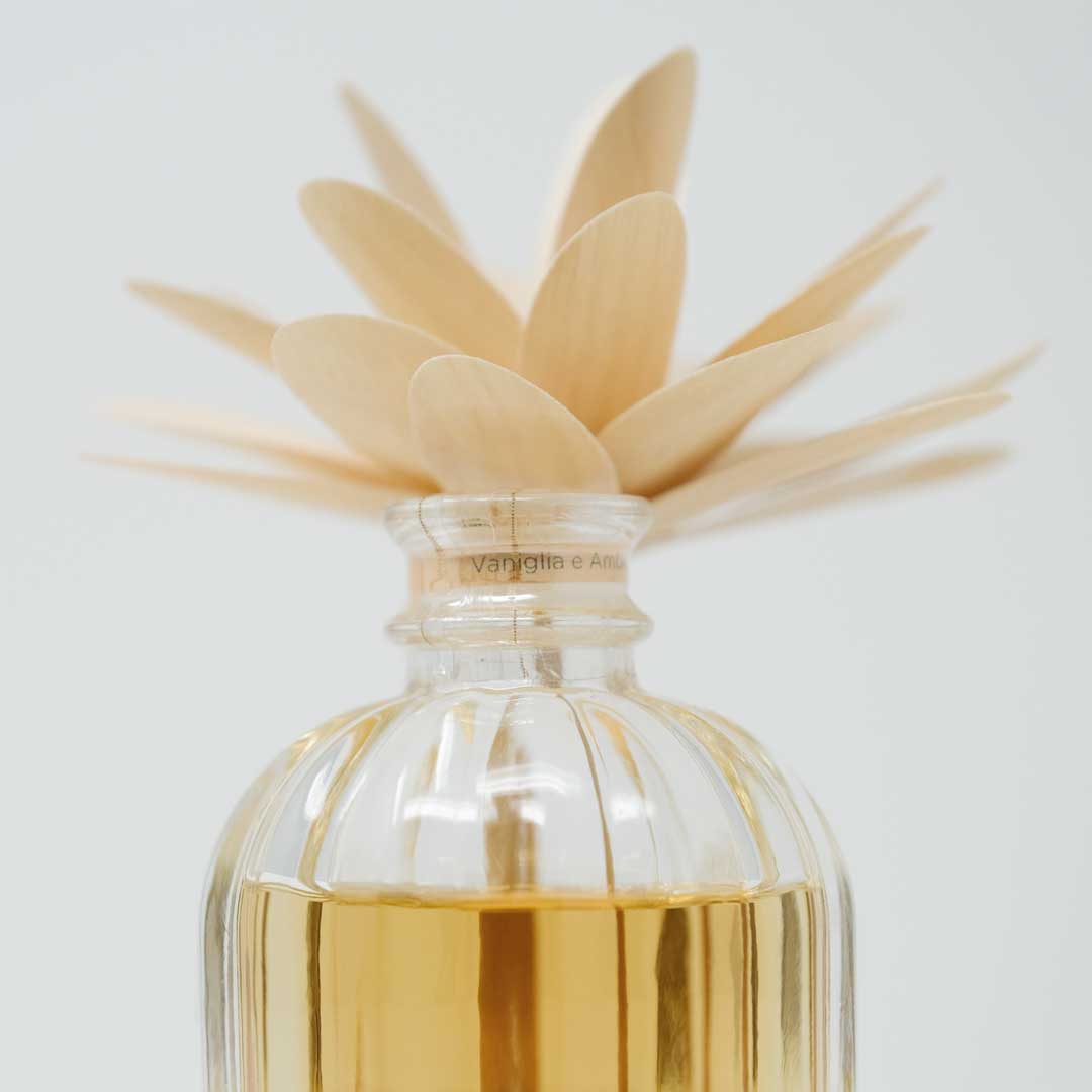 Muhà - Profumatore d'ambiente Flower Diffuser vaniglia e ambra pura 60 ml