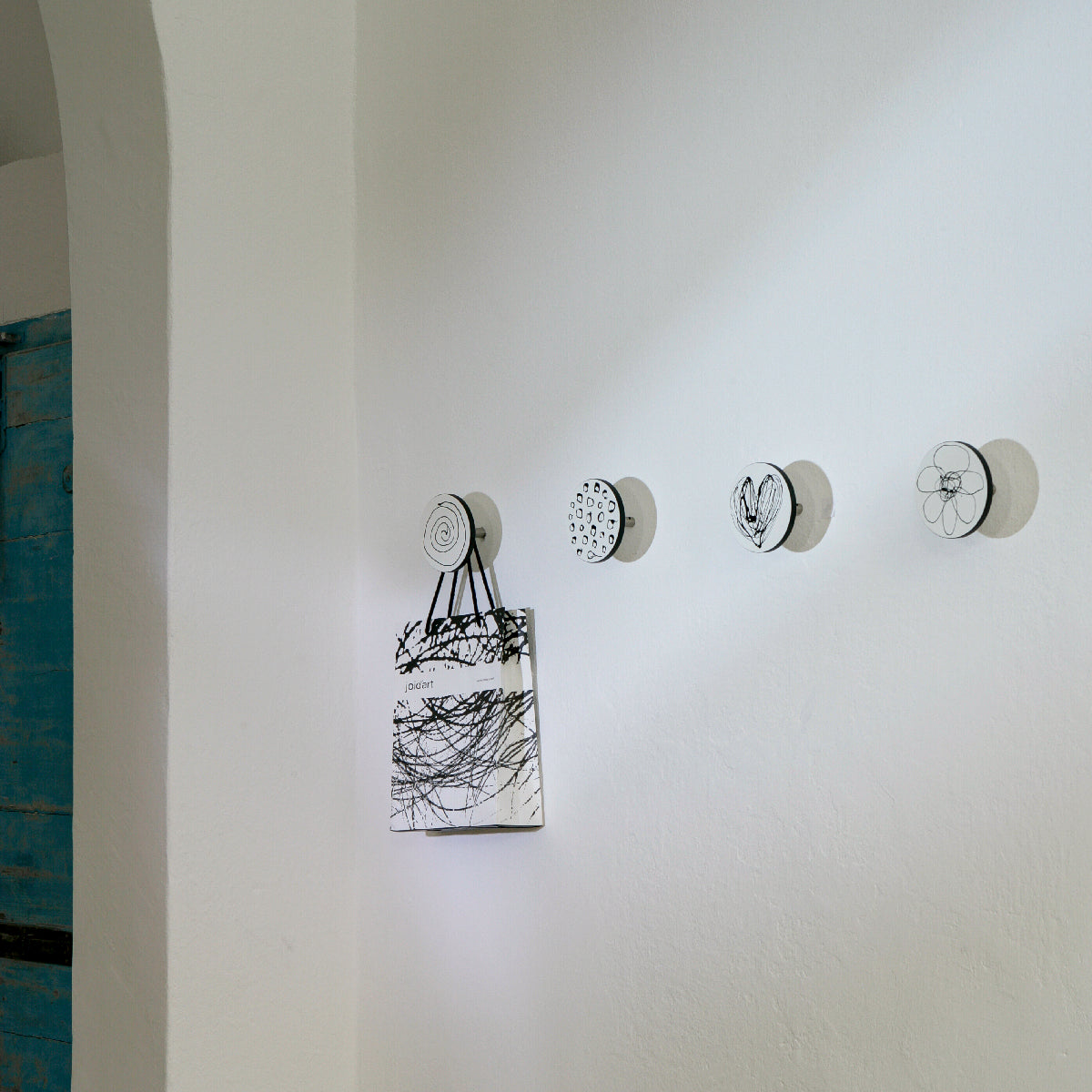 ART UP Printed Unusual Spot - Appendiabiti da parete